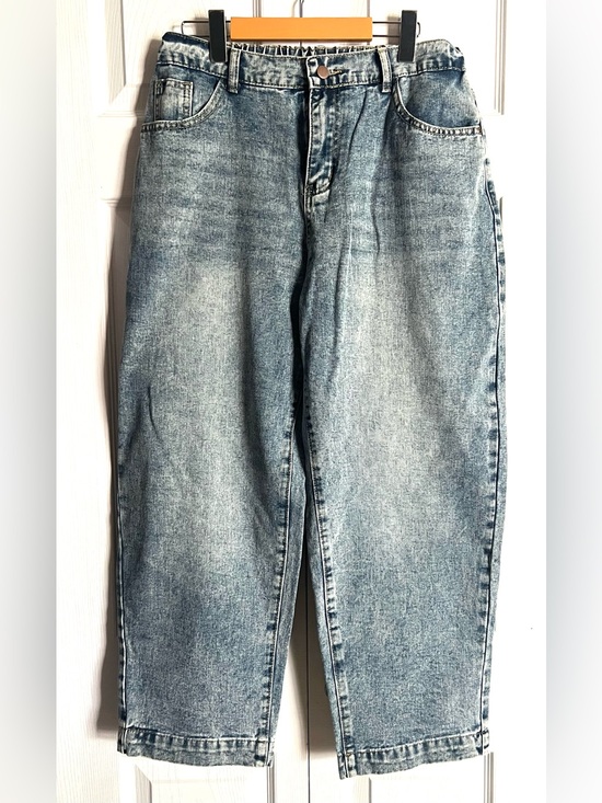 SHEIN Denim - ✨ Shein Light Wash Barrel Leg Jeans - Size 31 (Brand New!)